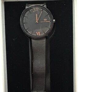 Mccoy Black and Silver Watch